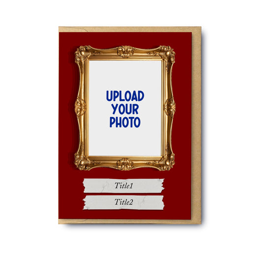Vintage Frame Burgundy