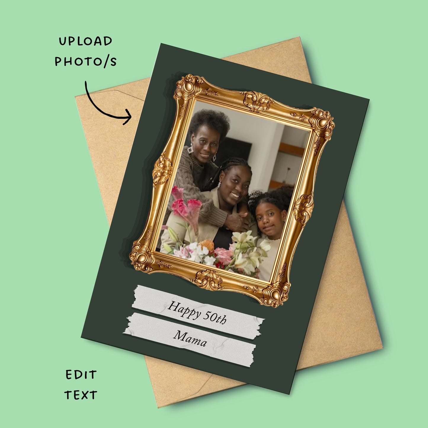 Vintage Frame Green
