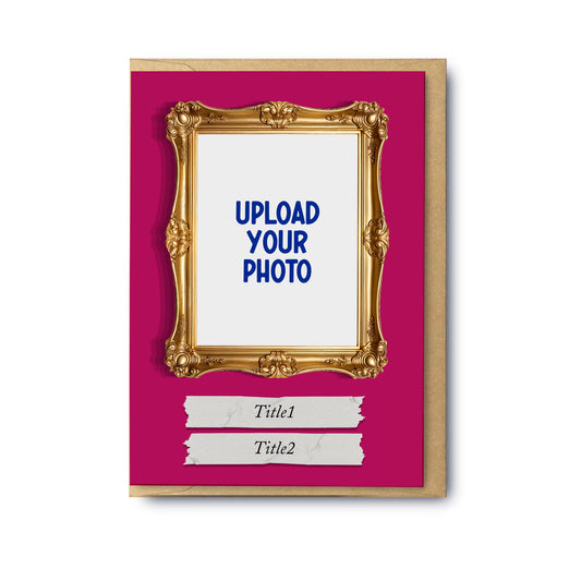 Vintage Frame Pink