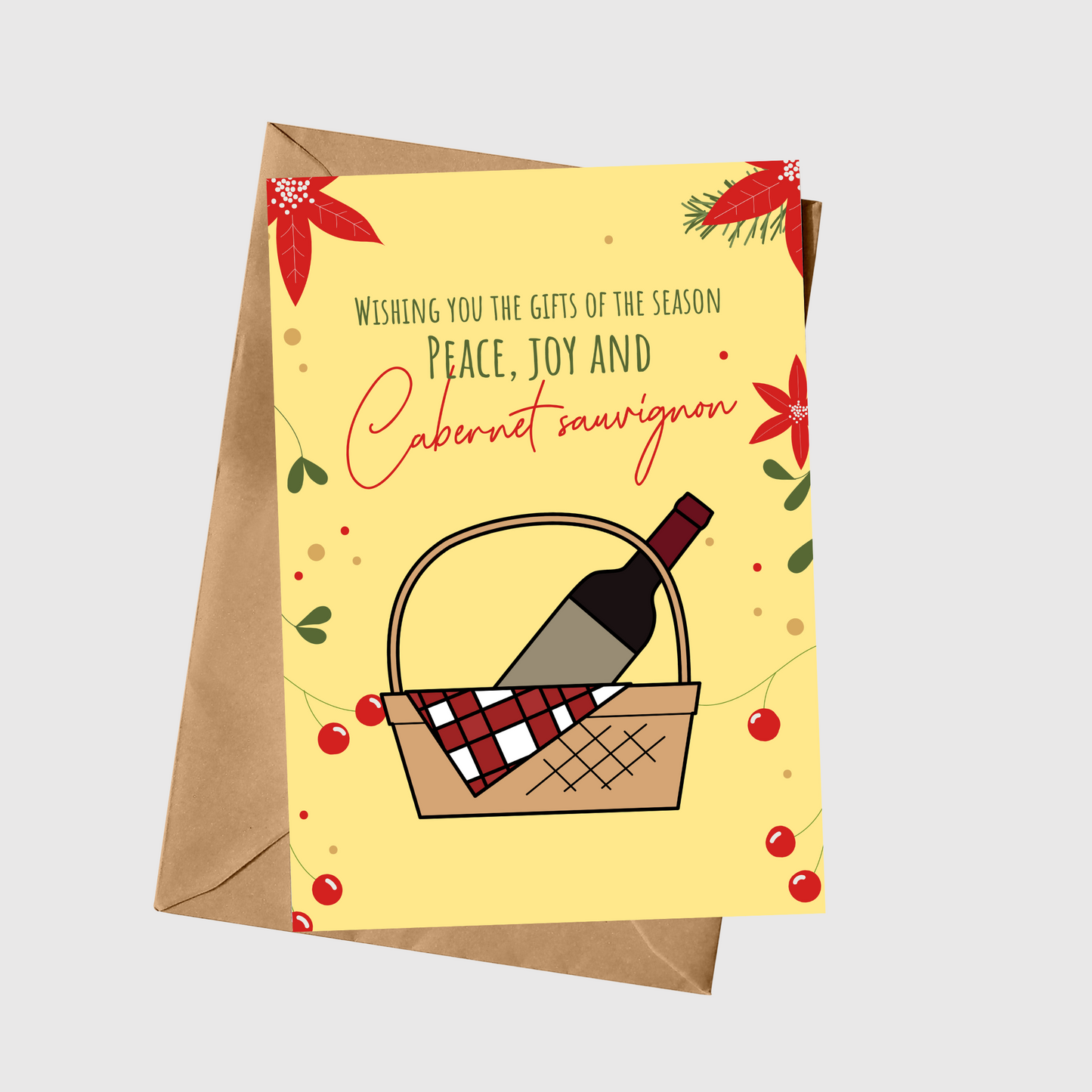Peace, Joy and Cabernet Sauvignon