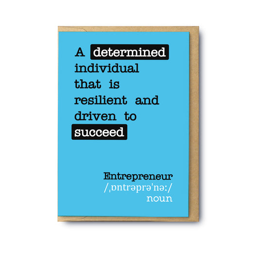Define Entrepreneur