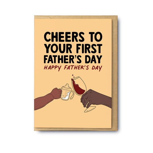 Cheers To Your First Father’s Day