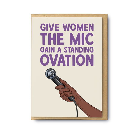 Give Women The Mic