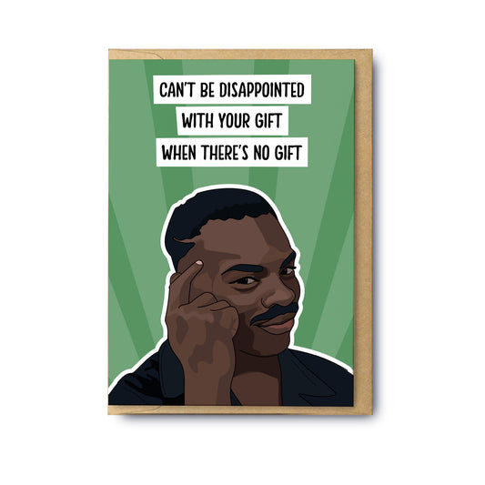 Can’t Be Disappointed