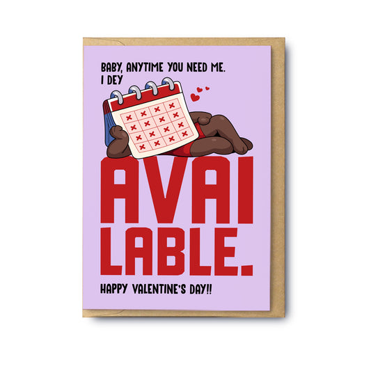 I Dey Available