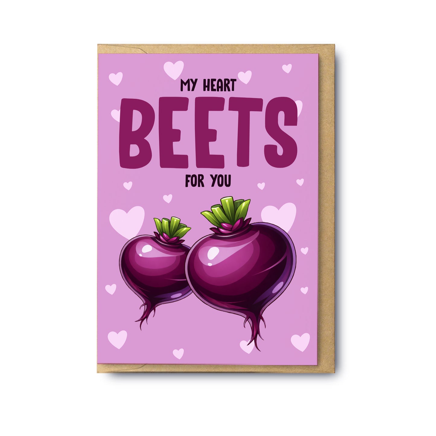 My Heart Beets (Blank)