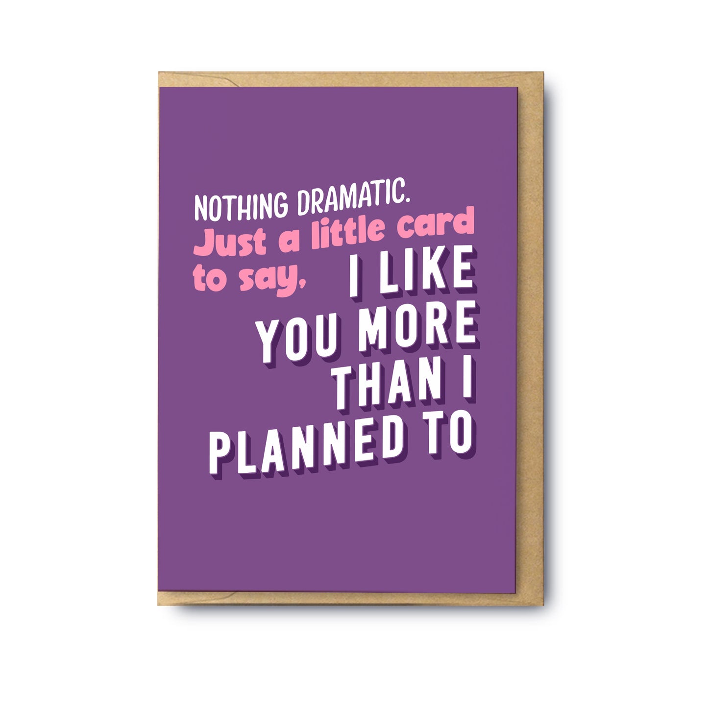More Than I Planned to (Blank)