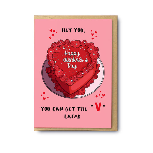 You Can Get the “V” LATER