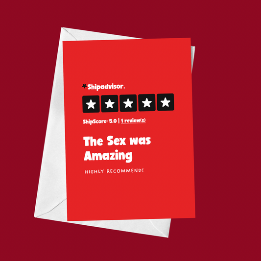 The Sex Was Amazing