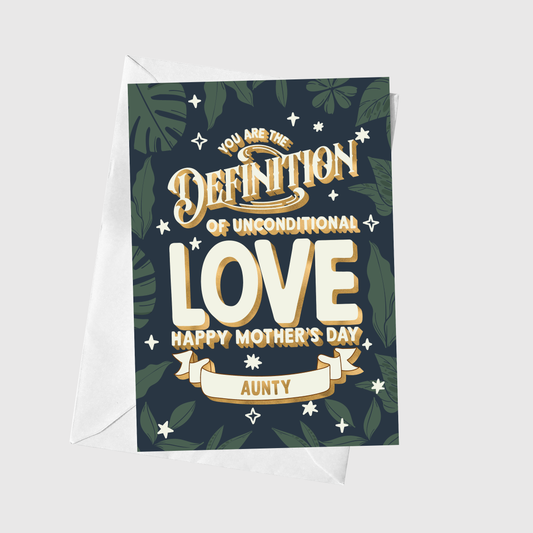 Unconditional Love - Aunty