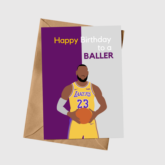 Happy Birthday To A Baller