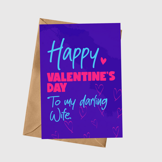 Happy Valentine's Day To My Darling Wife