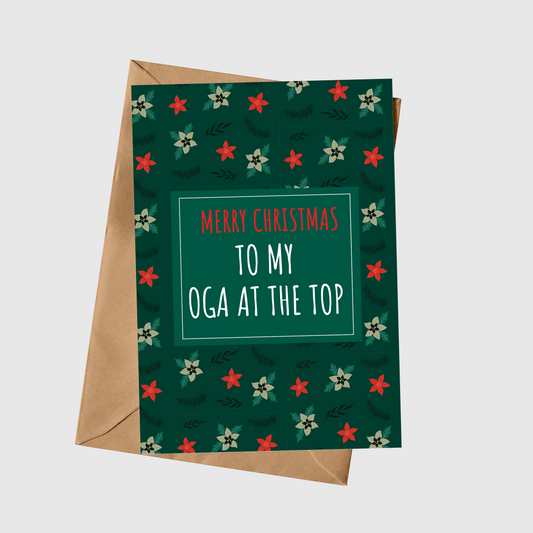 Merry Christmas To My Oga At The Top
