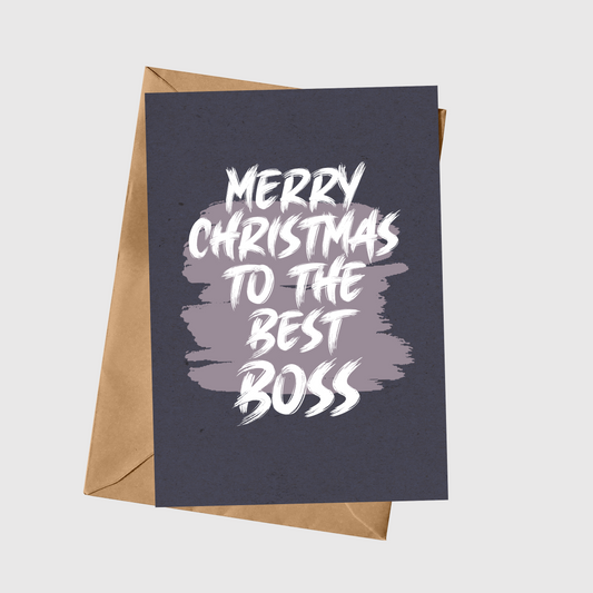 Merry Christmas To The Best Boss