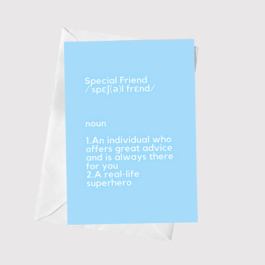 Define: Special Friend