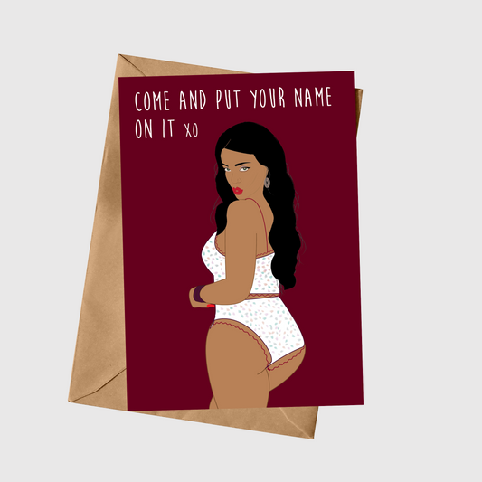 Put Your Name On It