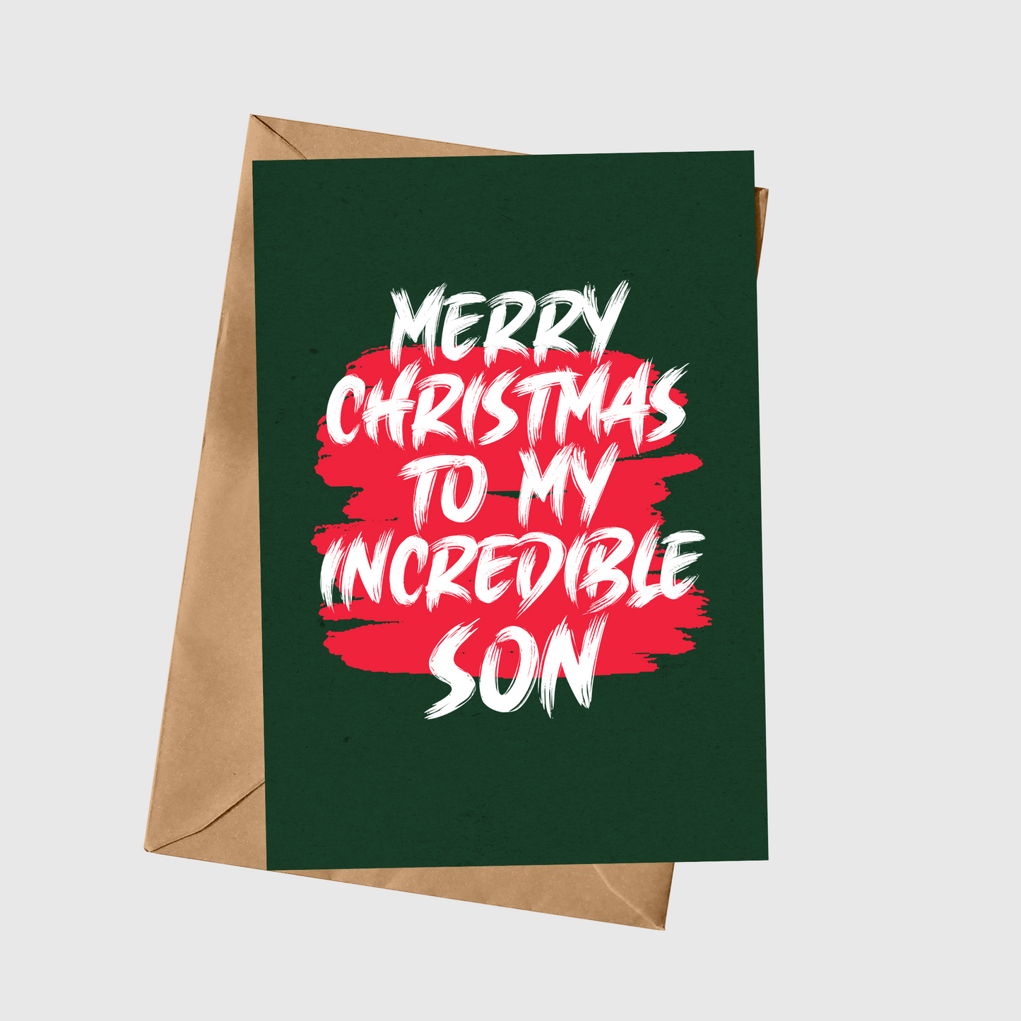 Merry Christmas To My Incredible Son