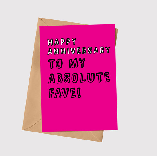 Happy Anniversary To My Absolute Fave