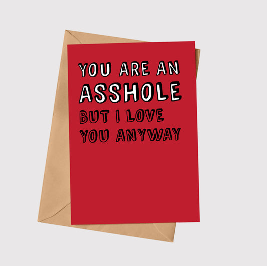 You Are An Asshole But I Love You Anyway