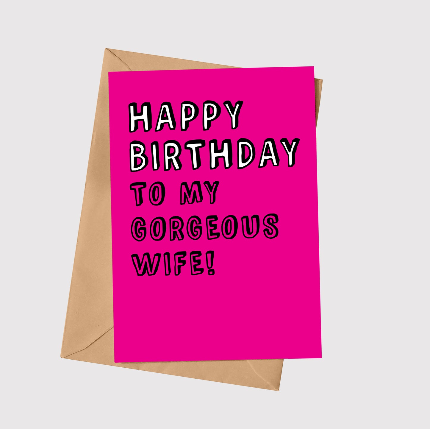 To My Gorgeous Wife