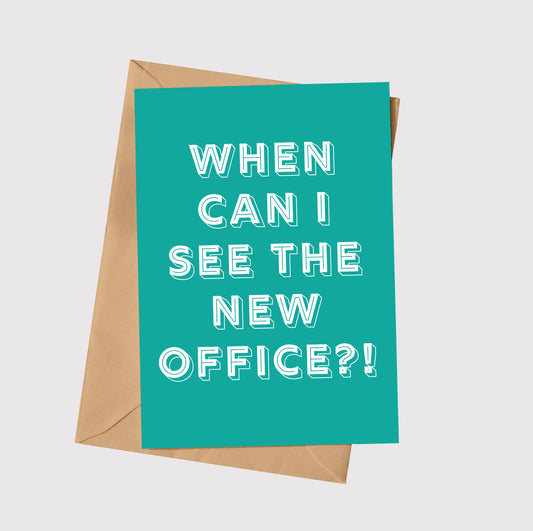 NEW OFFICE