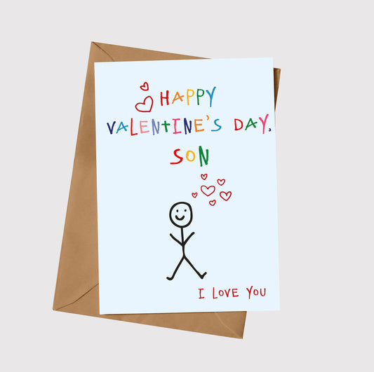 Happy Valentine's Day Son